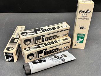 Collection Of Vintage Bob Ross Paints - New Old Stock