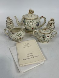 Lenox Parvaneh Holloway Tea Set Lot