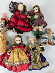 Lot Of Antique Dolls