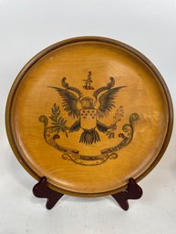 Hand Painted Military Honor Plate