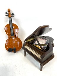 Vintage Music Boxes By Enesco
