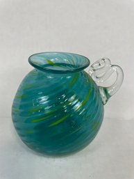 4' Handblown Artglass Vase/Ewer