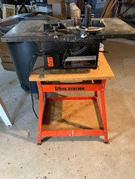 Table Saw With Base