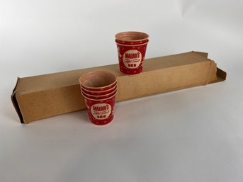 Vintage Advertising Ice Cream Cups