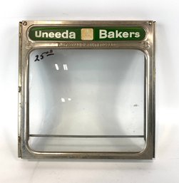 Uneeda Bakers National Biscuit Company Glass Display Topper