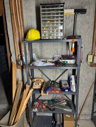 Misc Basement Lot Shelf Full Of Goodies Phone And More