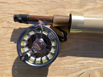 Orvis Hydros SL II Fly Fishing Reel SAGE Pole #4 9'