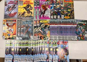 Large Lot Of Comic Books Including Stalkers, Comet Man,  And So Much More!  (AS-188)