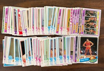Group Of Vintage Topps Basketball Cards