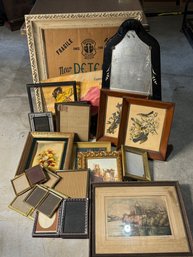 Huge Vintage And Antique Frame Lot