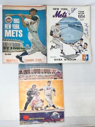 Vintage New York Mets Yearbooks 1960s