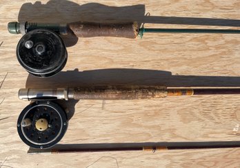 Pair Of Vintage Fly Rods