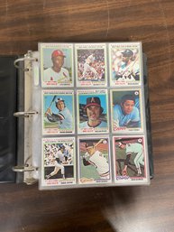 Near Complete 1978 Topps Baseball Set Includes Hofers Stars