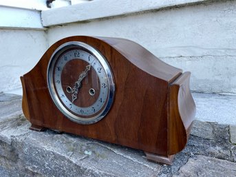 English Art Deco Mantel Clock