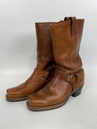 Size 9 FRYE Leather Harness Boots