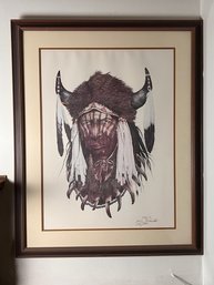 Ken Schmidt Indian Print - Signed And Numbered