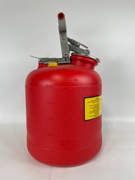 Justrite Safety Disposal Can
