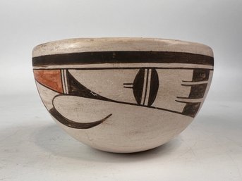 Hopi Style Pottery Bowl