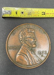 1972-S Penny Paperweight
