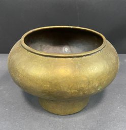 Vintage Brass Pot Planter