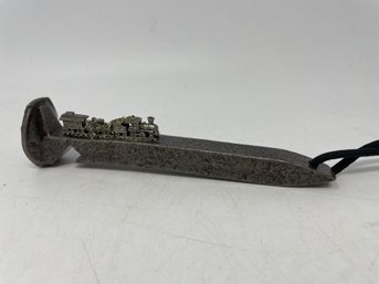 Railroad Spike Bottle Opener