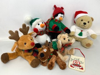 Collection Of Holiday Plush