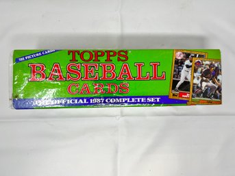 Factory Sealed Topps Official 1987 Complete Set