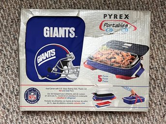 Vintage Giants Pyrex Portables New In Box