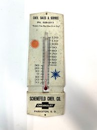 Chevrolet Sales Advertising Thermometer