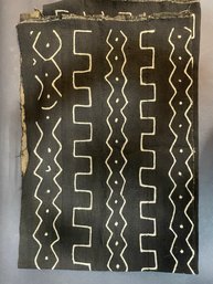 Vintage African Fabric Throw