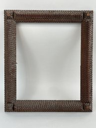 Antique Tramp Art Frame