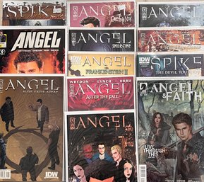 Large Lot Of Comics Including The Buffy Series - Spike, Angel, Angel & Faith  (SK-111)