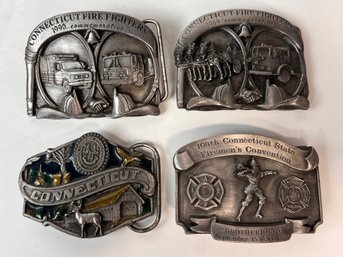 Group Of Vintage Belt Buckles