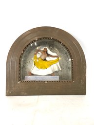 Mexican Mixed Media Shadowbox Sculpture Signed Dated 1937