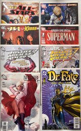 Large Lot Of Comics Including JSA, Dr. Fate, The Kingdom  (SK-108)