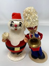 Vintage Santa And Nutcracker Figure