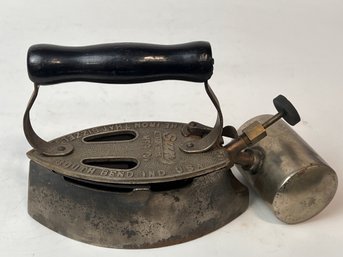 Antique Steam Iron (J8)