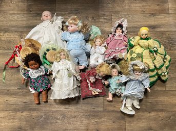 Large Vintage Doll Lot A