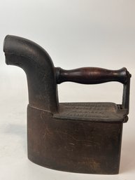 Antique Coal Burning Iron (J9)