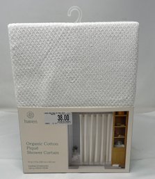 NEW Organic Cotton Shower Curtain RETAIL PRICE $38.00!!!!!!