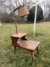 Vintage Lamp Side Table