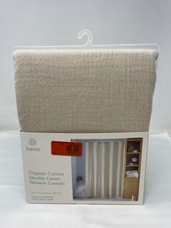 NEW Organic Cotton Shower Curtain RETAIL PRICE $40.00!!!!!!!