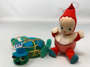 Lot Of Kitschy Ornaments