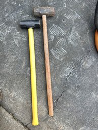 Pair Of Sledge Hammers