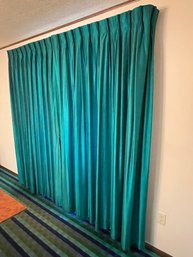 Vintage Teal Curtains