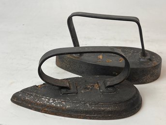 Antique Sad Iron Lot (J20)