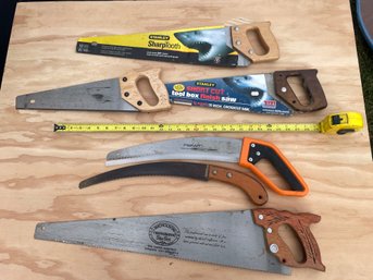 Lot Of Hand Saws