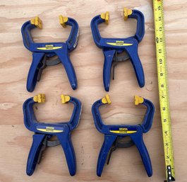 4 Irwin Quick Grip Clamps