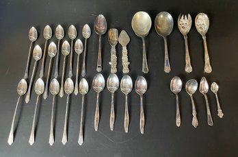 Collection Of Silverplate Flatware
