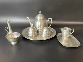 Collection Of Vintage Pewter